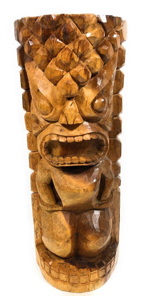 Tikis: Traditional Carved Tikis .